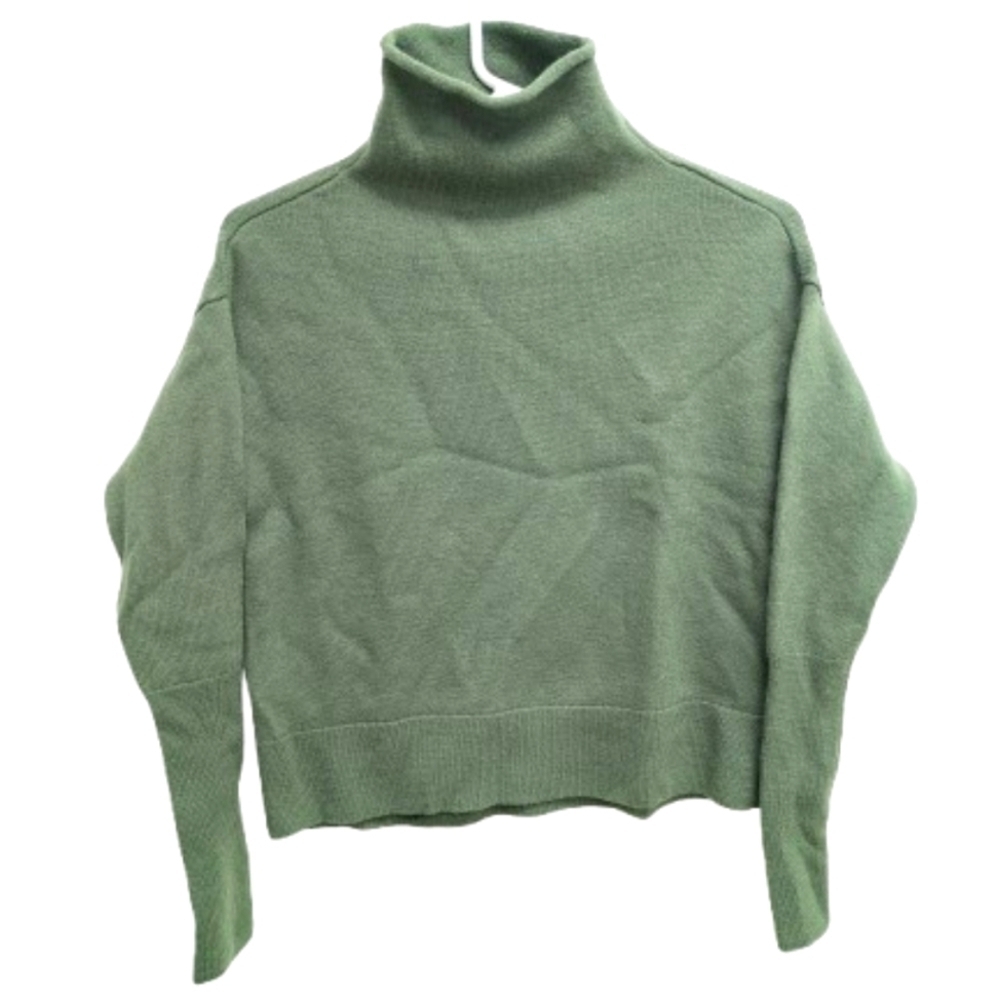 Aritzia Wilfred Cyprie merino wool women's mock neck sweater size S